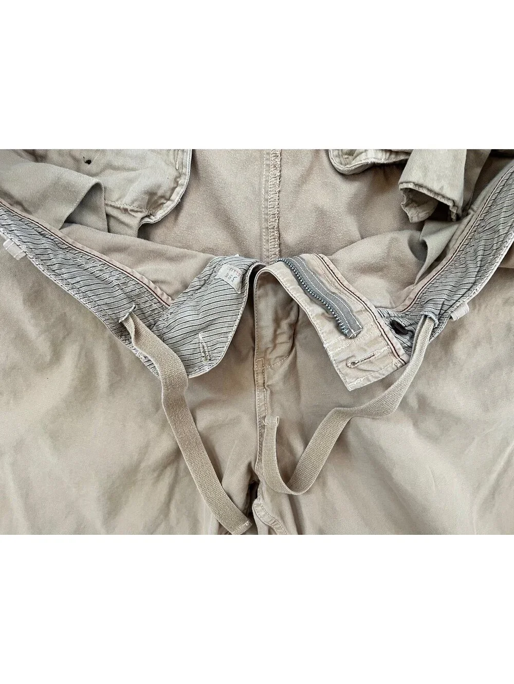 J. Crew men’s size 38W tan flat front chino shorts